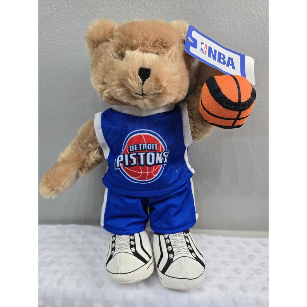 Detroit Pistons Plush Teddy Bear Jersey Shorts Basketball NBA Properties Inc NWT